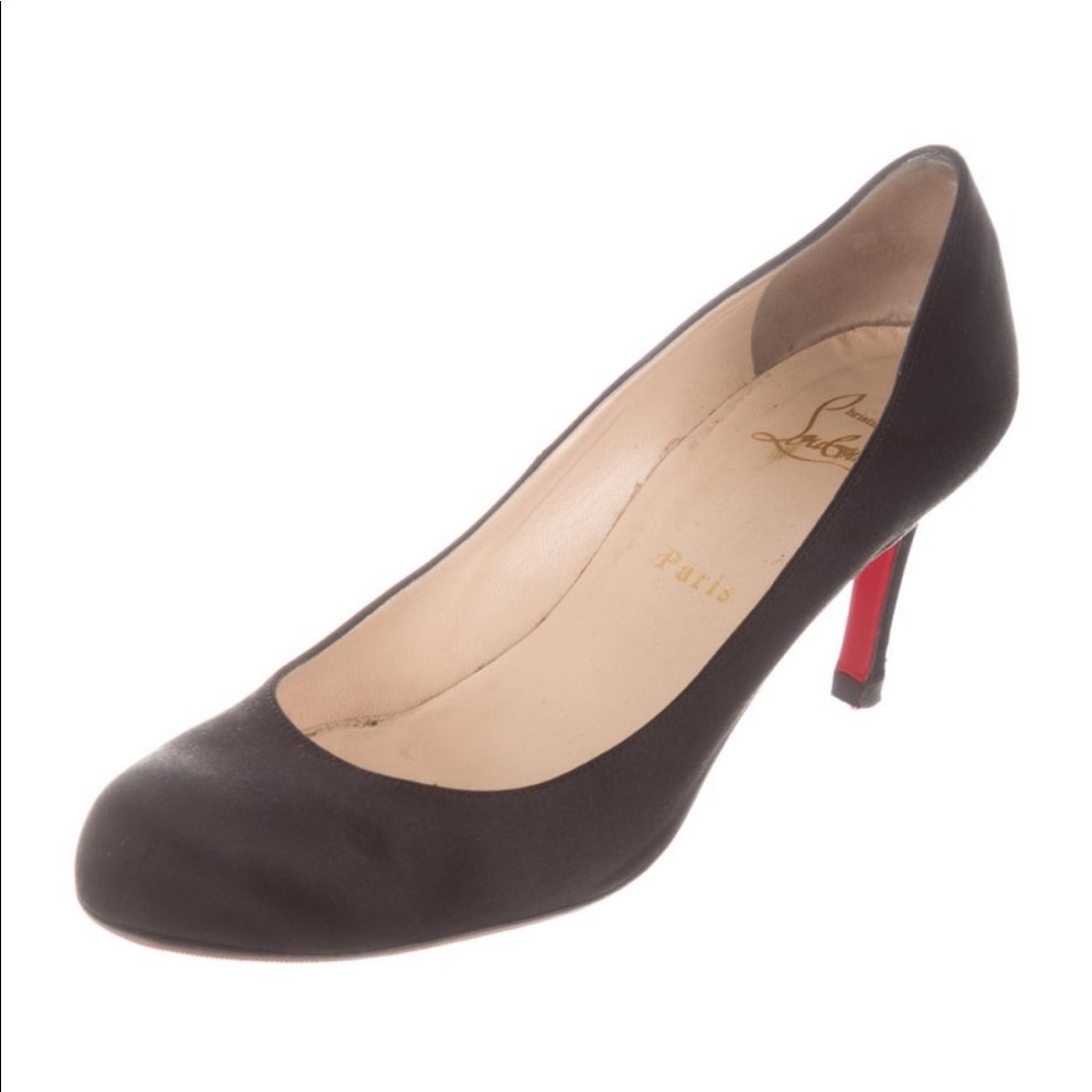 Christian Louboutin black pumps